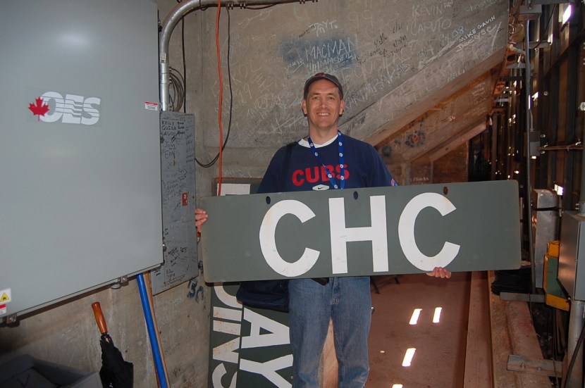 Inside the Green Monster!